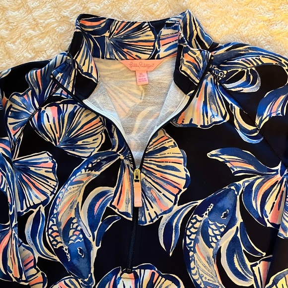 Lilly Pulitzer💜Youth Skipper Popover Dress XL 12/14 - Picture 1 of 6
